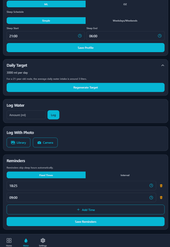 Personal Health Workspace